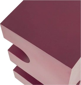 Kovový odkladací stolík 30x30 cm Jessa – WOOOD