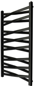 Regnis 3DX, Vykurovacie teleso 440x675mm, 304W, čierna matná, L3DX70/40/BLACK