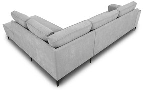 Sivá rohová pohovka (pravý roh/do L) Copenhagen – Scandic