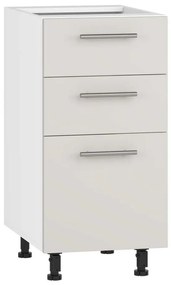 Dolná skrinka Vento D3S-40/82, biela / krémová