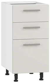 Dolná skrinka Vento D3S-40/82, biela / krémová