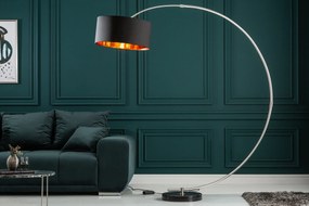 Stojacia lampa Python black gold so stmievačom