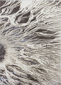 Koberec Elite 8752 béžový obdĺžnikový so vzorom – polyester Rozmer: 240x330 cm