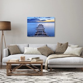 Sklenený obraz - Molo, Zadar, Chorvátsko (70x50 cm)
