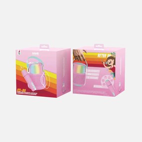 Karaoke reproduktor MOB – ružový