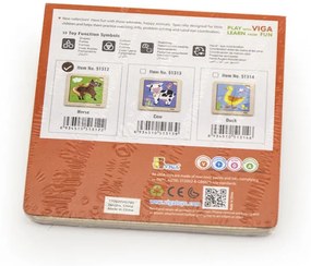 Puzzle na podložke Viga 51312 kôň