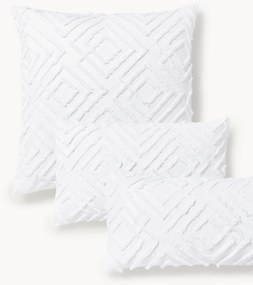 Obliečka na vankúš z bavlneného perkálu's tuftovaným dizajnom Phil