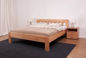 BMB ELLA DREAM - masívna buková posteľ 200 x 200 cm, buk masív