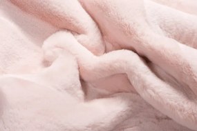 Koberec RABBIT FUR ružový