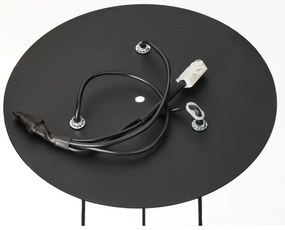 Jupiter 2016 - Luster na lanku ALAS 3xGU10/10W/230V zlatá/čierna