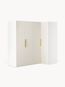 Modulárna rohová šatníková skriňa Simone, Š 215 cm, rôzne veľkosti