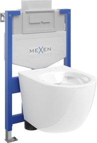 Mexen Fenix XS-U, podomietkový modul a závesné WC Lena, biela, 6853322XX00