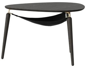 Čierny konferenčný stolík ø 80 cm Hang Out – UMAGE