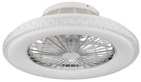 Globo 03654 - LED Stm. stropný ventilátor CORUSSO LED/40W/230V 3000-6500K + DO