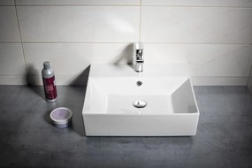 Aqualine Aqualine, SISTEMA Keramické umývadlo 50x42cm, 10SF50051