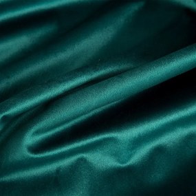 Dekorstudio Luxusný zamatový záves so strapcami v tyrkysovej farbe