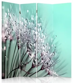 Gario Paraván Púpava a rosa Rozmery: 145 x 170 cm, Prevedenie: Otočný paraván 360°