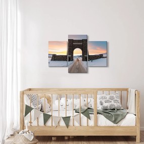 Obraz brány, Yellowstone (90x60 cm)