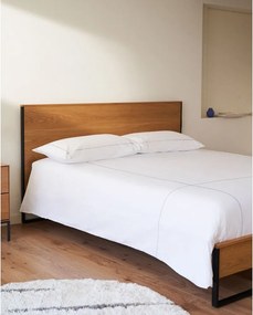 Dvojlôžková posteľ s roštom v prírodnej farbe 160x200 cm Taiana – Kave Home