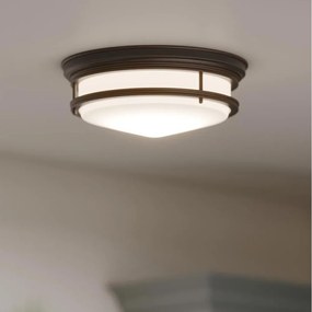 Hinkley HK-HADLEY-F-OZ-Kúpeľňové stropné svietidlo HADLEY 3xE27/40W/230V IP44 bronz