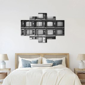 Obraz - Retro televízie (150x105 cm)