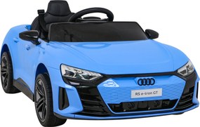 Ramiz Elektrické autíčko Audi RS E-Tron GT pre deti modré + diaľkové ovládanie + pohon 4x4