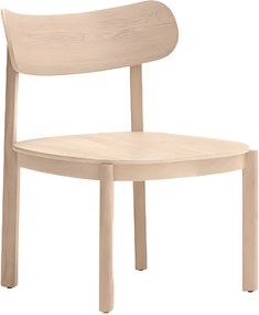 Teulat Nara drevené kreslo - Svetlé drevo