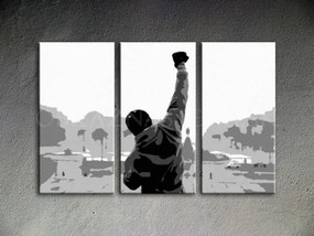 Ručne maľovaný POP Art obraz ROCKY | rôzne rozmery