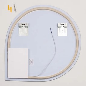 Brilagi - LED kúpeľňové zrkadlo RICADI LED/19W/230V 60x60 cm IP44 CRI 90 stmievateľné + CCT
