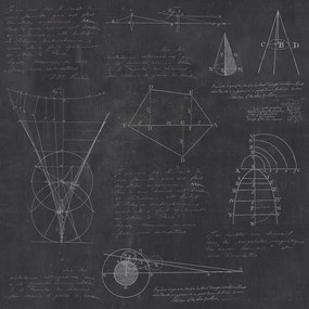 MINDTHEGAP Newton Geometry - tapeta