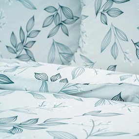 4Home Bavlnené obliečky Frosty Leaves, 140 x 220 cm, 70 x 90 cm