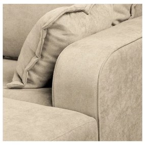 Béžová rohová pohovka (pravý roh) Beata - Ropez