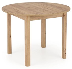 Jedálenský rozkladací stôl RINGO 102/142 cm dub remeselný zlatý
