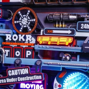 RoboTime - 3D mechanická skladačka guličkovej dráhy Mesto minulosti