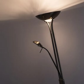 Brilagi - Stmievateľná stojacia lampa SCARLETT 1xR7s/230W/230V + 1xG9/40W bronzová