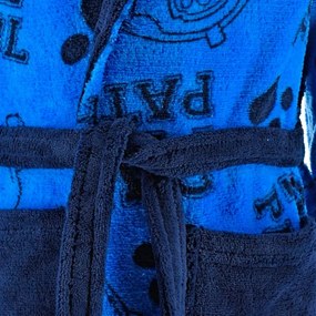 Chlapčenský župan s kapucňou Paw Patrol, EU 104 Modrá