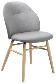 Sivá jedálenská stolička Teno – Unique Furniture