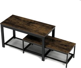Set dvoch botníkov hnedý ABO-W2124 OLW (2 ks)