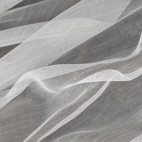 ZÁCLONA NA KRÚŽKOCH NICEA 350X250 CM BIELA