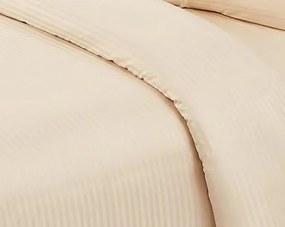 Saténové obliečky KELLER BEIGE 3-dielna súprava 140x200 cm