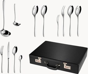 Súprava príborov v kufríku Muza, 12 osôb, 68 ks