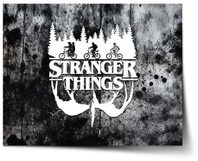 Sablio Plagát Stranger Things White - 60x40 cm
