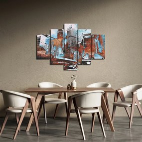 Obraz - Mrakodrapy (150x105 cm)