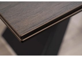 Jedálenský stôl Salvadore 180 x 90 cm, tmavo hnedá