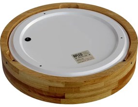 APLED - LED Stropné svietidlo RONDO LED/24W/230V pr. 30 cm dub