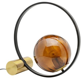 Balance Circle stolová lampa zlatá