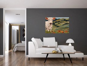 Obraz - Imitácia pleteného motívu (90x60 cm)