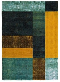 Žltý/modrý koberec 140x200 cm Pandora Pablo – Universal