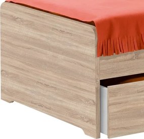 Posteľ so zásuvkami Boro 2, 90x200 cm