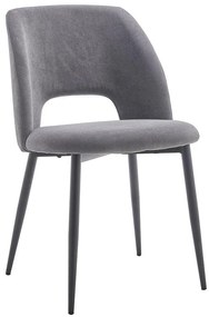 Stolička Natalie 9527 sivá